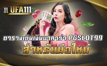 ตารางเดินเงินบาคาร่า